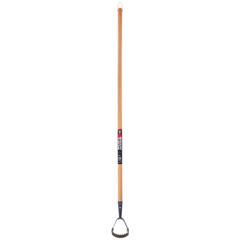 Grattoir de rocaille dentelé manche bois