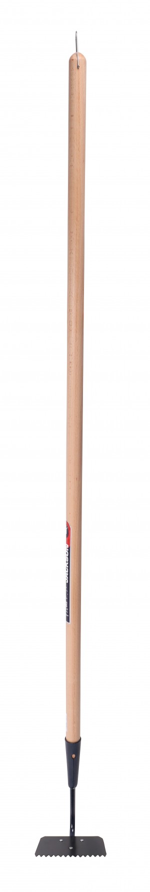 Binette de 14 cm lame dentelée manche bois
