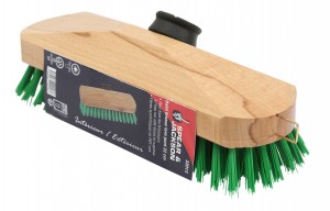 Balai brosse lave-pont 22 cm