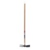 Serfouette forgée panne et fourche de 26cm manche bois 110 cm