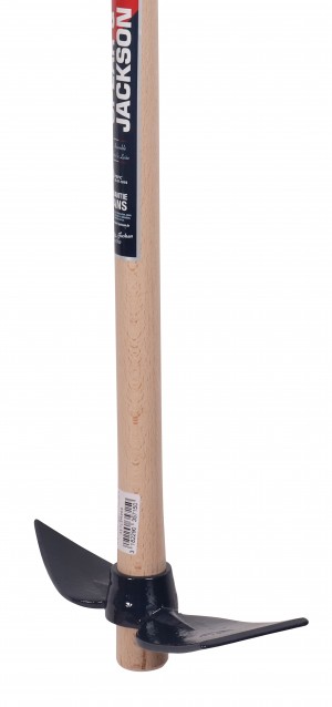 Serfouette forgée panne et langue de 26 cm manche bois 110 cm