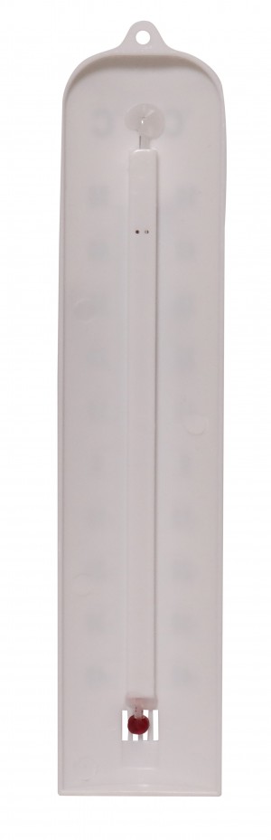 Thermomètre plastique blanc 28 cm