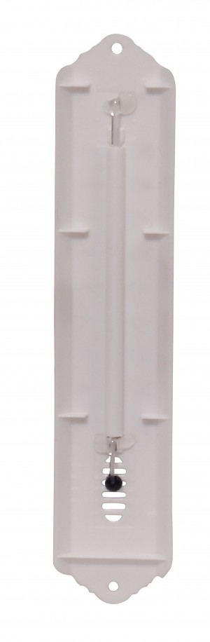 Thermomètre plastique blanc 20 cm