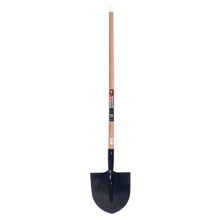 Pelle ronde de 29 cm manche bois 130 cm