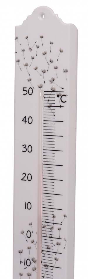Thermomètre plastique décoré 50 cm