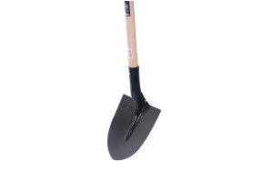 Pelle ronde de 27 cm manche bois 110 cm