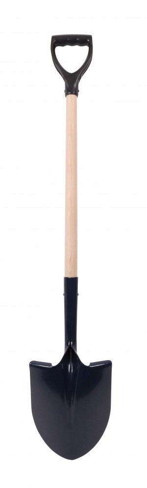 Pelle de bord 21 cm manche bois & poignée plastique
