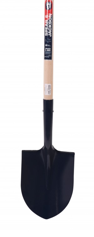 Pelle de bord 21 cm manche bois & poignée plastique