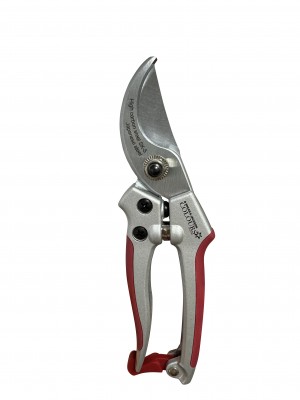 Sécateur bimatière de 18 cm colours rouge framboise