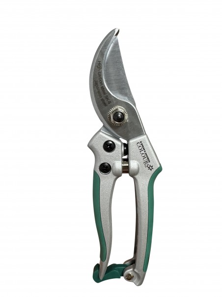 Sécateur bimatière de 18 cm colours vert menthe