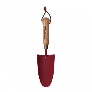 Transplantoir colours manche bois framboise