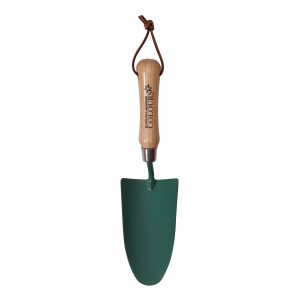 Transplantoir colours manche bois menthe