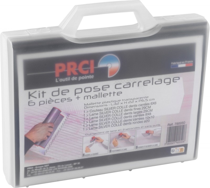 Malette De 6 Platoirs A Jointer