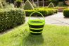 Seau de jardin pliable