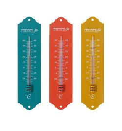 Thermomètre métal colours