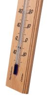 Thermomètre bois 19 cm